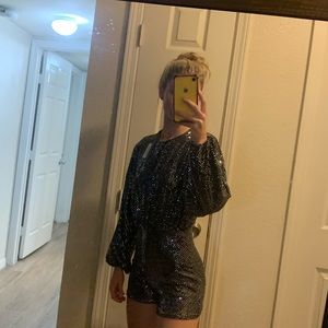 Cute sparkly romper